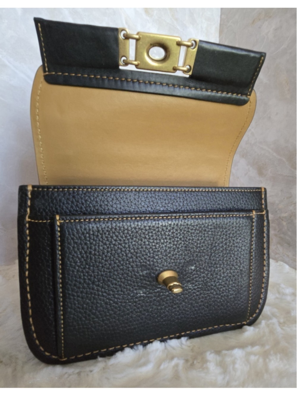 Coach 1941 Troupe Crossbody Chain Bag Black EUC - Picture 12 of 15